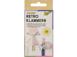 Wasknijper Folia retro pak à 10 stuks - 3