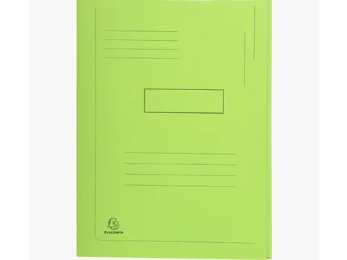 Dossiermap Exacompta Forever A4 2 kleppen 290gr groen