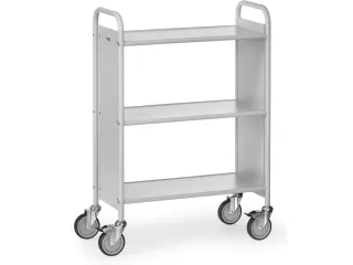 Dossierwagens 4870 150kg 3 Etages 720x350mm Ral7035 - 1