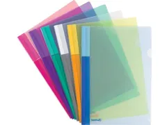 Tarifold L-map A4 Uit Pp Assorti Kleuren 0.18mm
