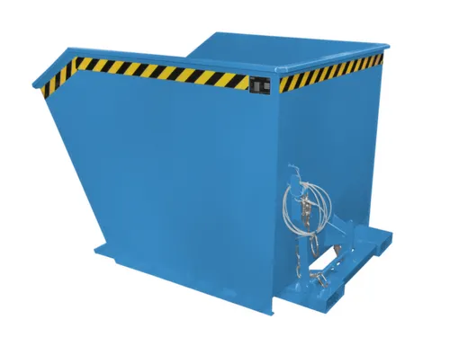 Kiepbak 1090x1280x1640mm 1.5m³ 215kg 1500kg Ral5012