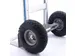 Steekwagen 250kg rubberen luchtbanden