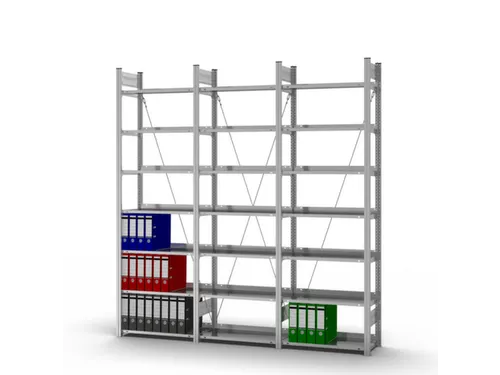 dossierstelling,grondveld,HxBxD 2350x810x335mm,vaklast 60kg