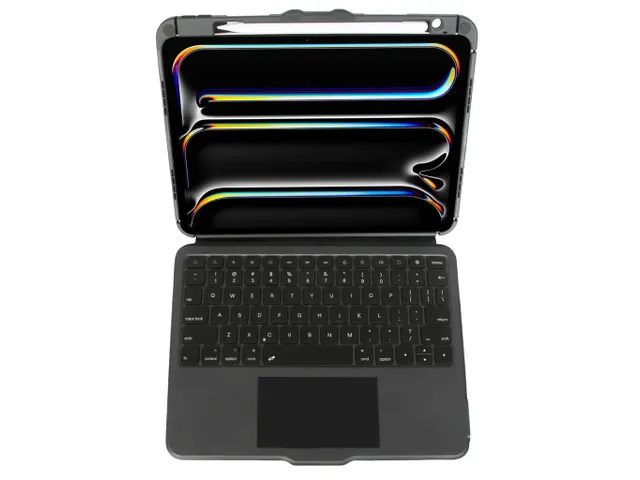 Etui clavier VersaVu QWERTY Anglais UK Bluetooth iPad (M4) 13 inch noi