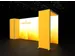 Brightbox Pro Flex Dak Frame 100x250 cm LED-verlichte beursstand