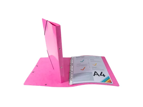 Ringmap IDERAMA A4 4R 15mm roze