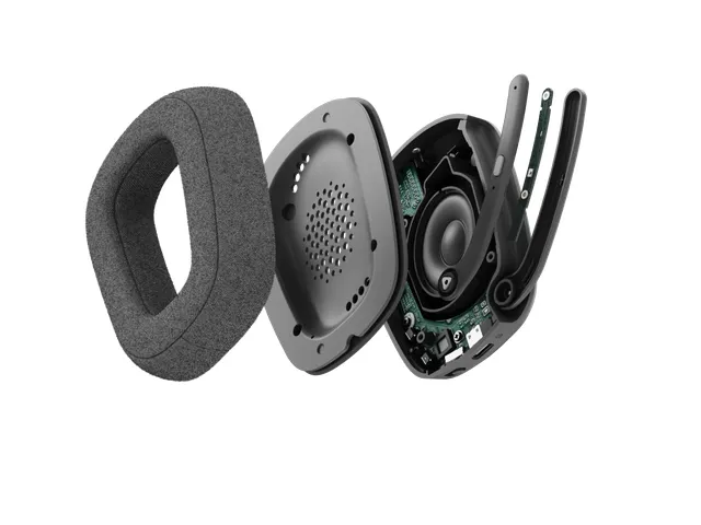 Logitech Zone Vibe Wireless Over-ear Headset Graphite Teams version