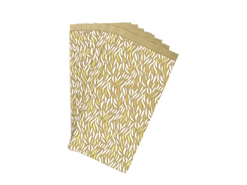 Cadeauzak Clairefontaine 11x21x5cm kraft Golven 50 stuks