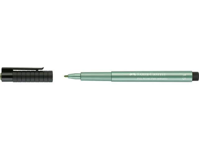 Tekenstift Fc Pitt Artist Pen Green Metaal