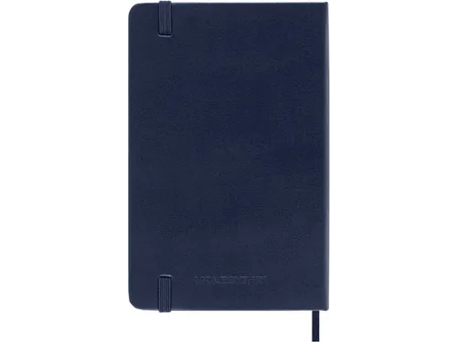 Notitieboek Moleskine pocket 90x140mm lijn hard cover sapphire blue
