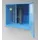 Gasflessendepot 2055x2100x1050mm Voor 16 Gasflessen 2-vleugelige Deur