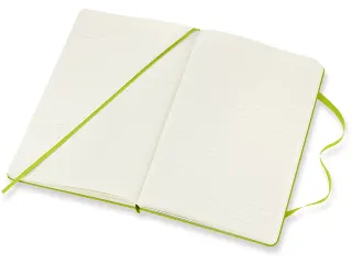 Notitieboek Moleskine large 130x210mm lijn hard cover lemon green - 4
