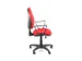 Bureaustoel EN1335 Linea Tiger 01 rood/rood met armleuning