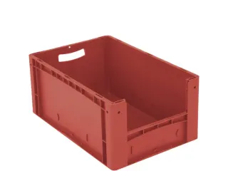 Euronorm Stapelkrat M. Grijpopening Pp Hxlxb 270X600X400Mm Rood - 2