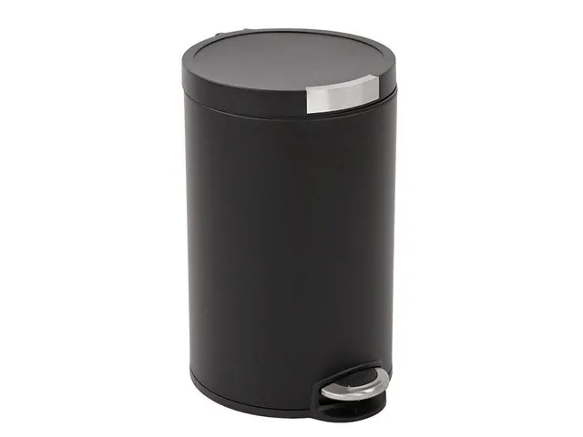 Artistic pedaalemmer 5 liter mat zwart EKO