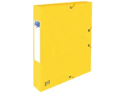 Elastobox Oxford Top File+ A4 40mm geel