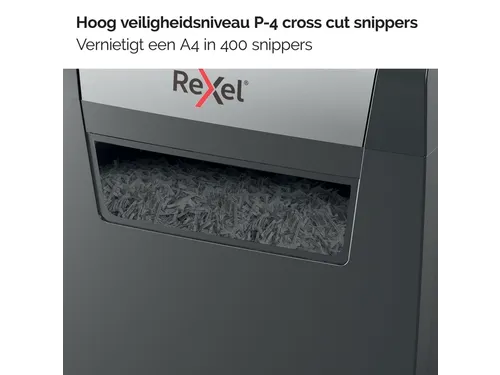 Papiervernietiger Rexel Momentum X406 snippers 4x28mm P-4