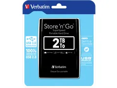 Store 'n' Go USB 3.0 Draagbare harde schijf 2TB zwart