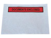 Zelfklevend Documentenmapje A6 Bedrukt Documents Enclosed