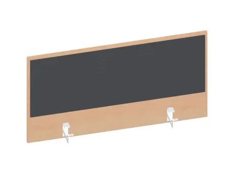 baliepaneel bureau aanbouw achter NE-esdoorn BN8010-antraciet 1000mm