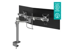 Viewmate monitorarm 2 Schermen Bureau 602 Zilver