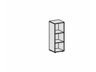 kantoorstelling,HxBxD 1100x400x400mm,2xhouten vloer,3ordnerhoogtes - 4