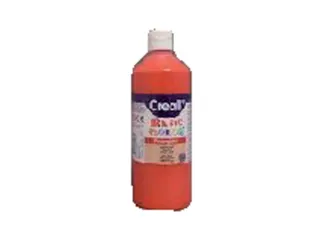 Plakkaatverf Creall Basic lichtrood 500ml - 1