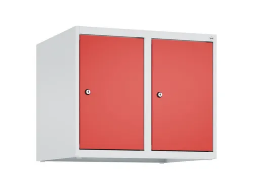 opzetkast,v. locker,2vak.,vak B 300mm,HxBxD 500x600x500mm,vleugeldeur