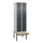 locker voor scheiding van kleding,HxBxD 2120x600x815mm,2vak