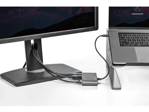 Thunderbolt 3 Dock Mini Dual Monitor TB3 Docking Station