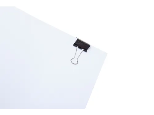 Papierklem MAUL 213 Foldback 25mm capaciteit 9mm zwart