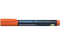 marker Schneider Maxx 130 permanent ronde punt oranje