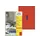 etiket Avery ILK 210x297mm 100 vel 1 etiket per vel rood