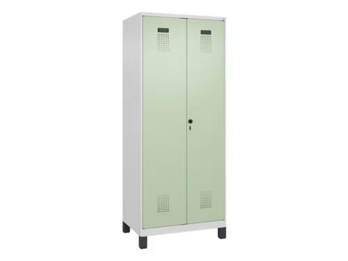 locker voor scheiding van kleding,HxBxD 1950x800x500mm,2vak