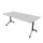 klaptafel,HxBxD 750x1800x800mm,hoekig,T-voet donkergrijs,ovale buis