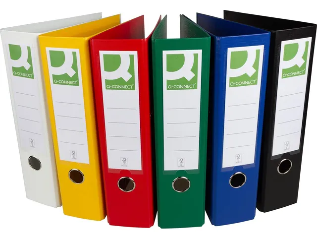 Classeur à levier A4 PP 80mm assorti
