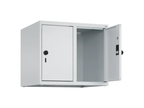 opzetkast,v. locker,2vak.,vak B 300mm,HxBxD 500x600x500mm,vleugeldeur