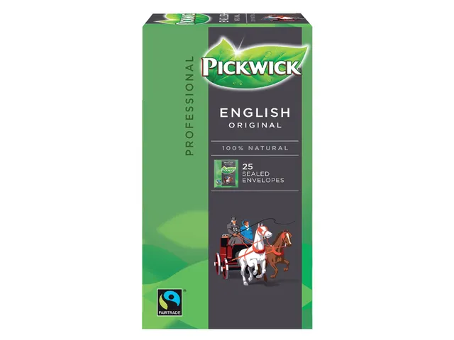 Zwarte Thee Pickwick Fair Trade English 25x2.5gr