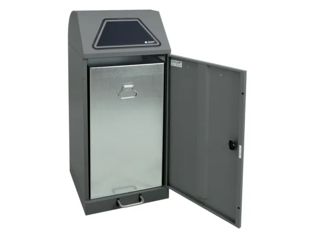 conteneur de tri sélectif,non inflammable,1x120l,HxlxP 1100x450x450mm