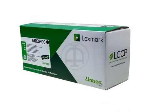 51B2H00 LEXMARK MS/MX toner black return Zwart