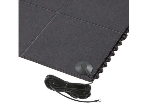 antivermoeidheidsmat,kliksysteem,ESD,HxLxB 19x910x910mm,rubber,geruwd
