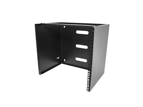 10U Wandmonteerbaar Netwerk Rack 19 inch Zwart