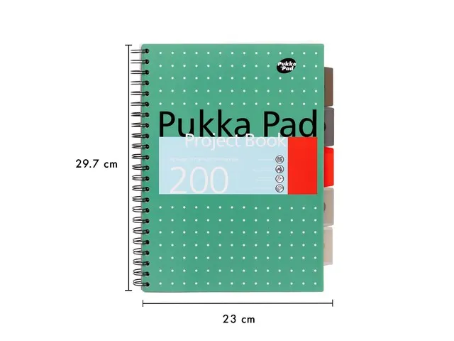 #Projectboek Pukka Pad metalliexecutive A4