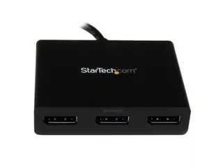 Mini Displayport Naar Displayport Multi-monitor Splitter 3-Poorts Hub - 4
