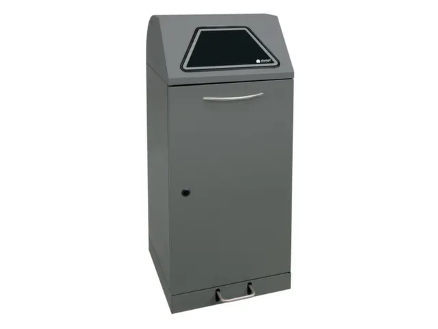 afvalverzamelaar,niet-brandbaar,1x120l,HxBxD 1100x450x450mm