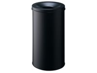 prullenmand zelfblussend 60 liter HxØ 662x375mm kop gitzwart