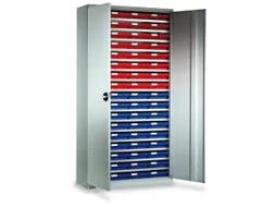 Bakkenkast Extra Vlakke Stellingbakken 1950x1000x500mm 68x Maat 4
