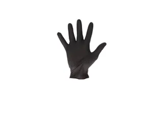 Soft Nitril Handschoenen Poedervrij Maat M Zwart 10x100 Stuks - 1