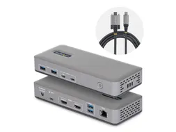 StarTech USB-C Dockingstation 2x HDMI 4K60, LAN, 100W PD