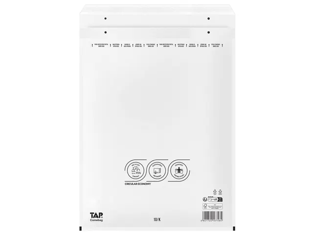 Envelop IEZZY Comebag luchtkussen nr. 20 370x480 wit 100 stuks